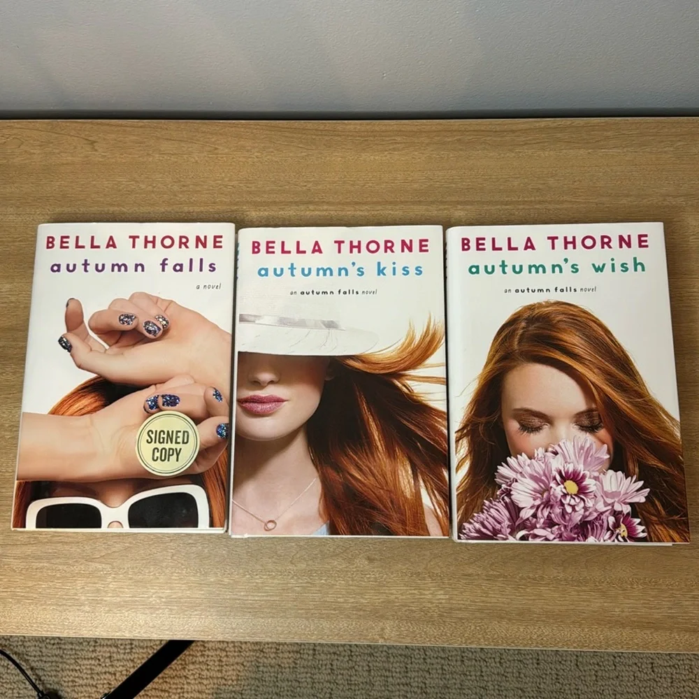Autumn Falls series by Bella Thorne (Hardcover)